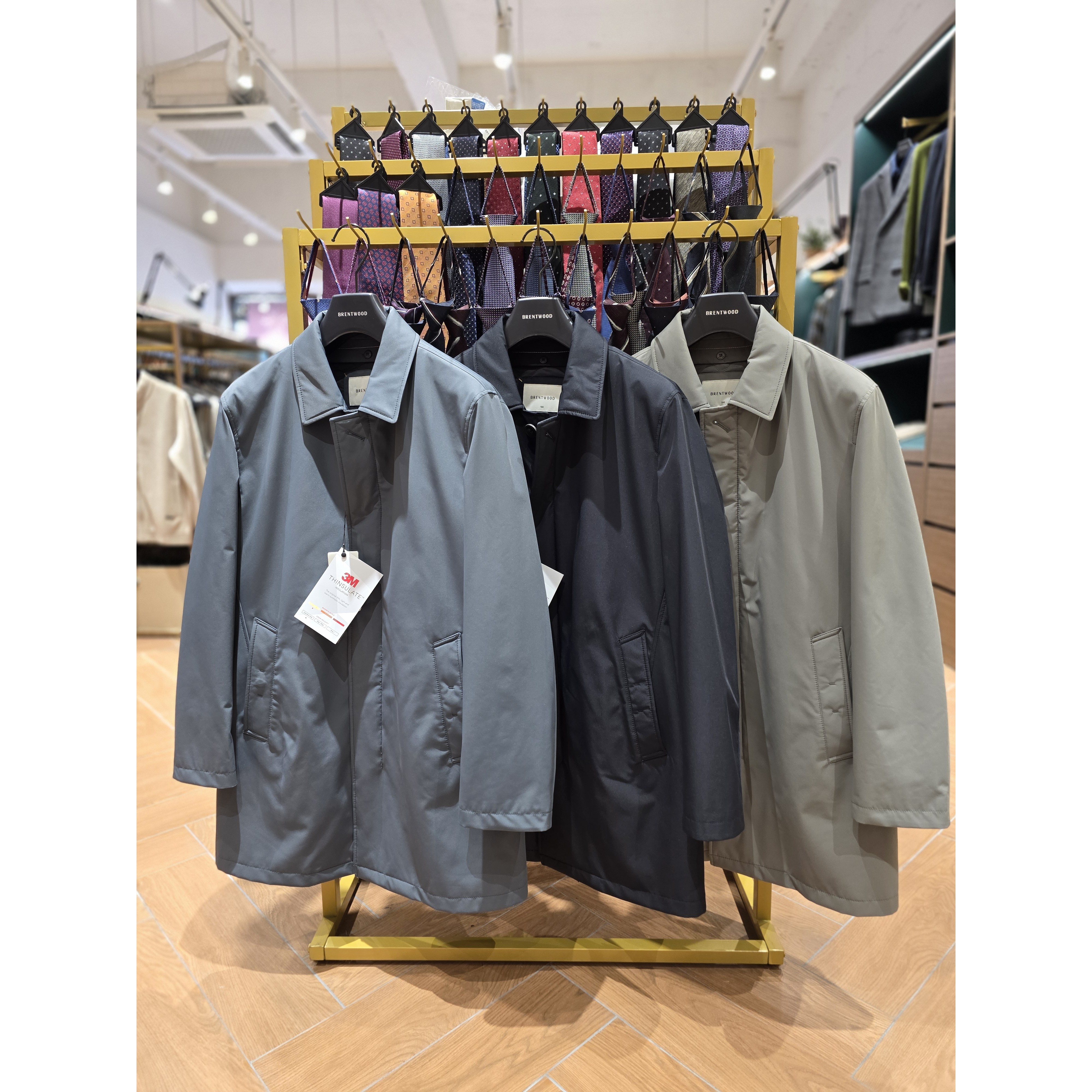 코오롱 브렌우드 라이너 비즈 맥 코트 봄 가을 간절기 비즈니스 캐주얼 BRCCX26211 294,000원