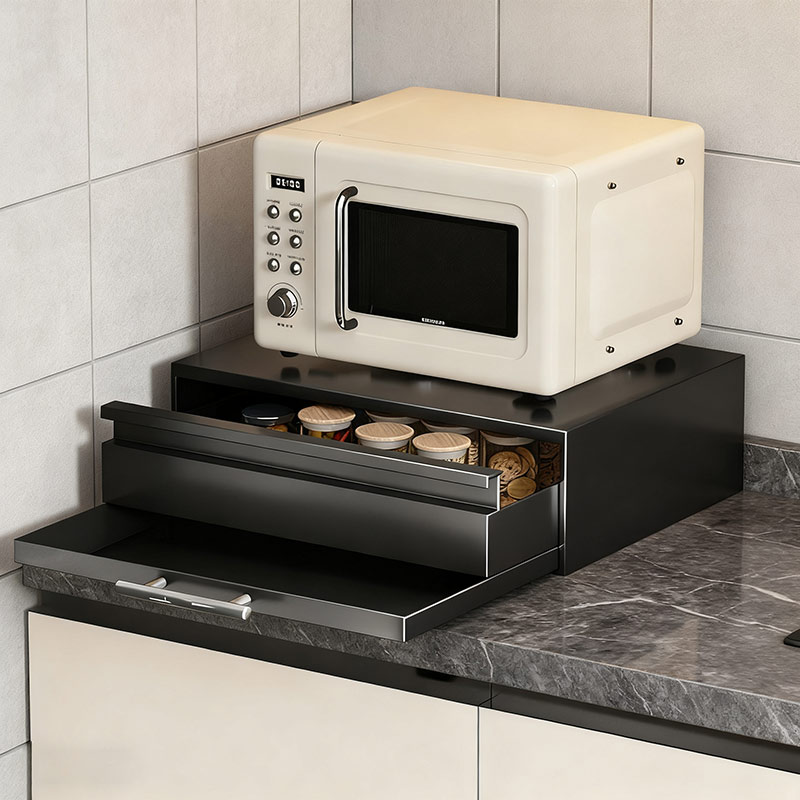 Alemon 철제 수납함 슬라이딩 커피머신 정수기 선반 39,800원