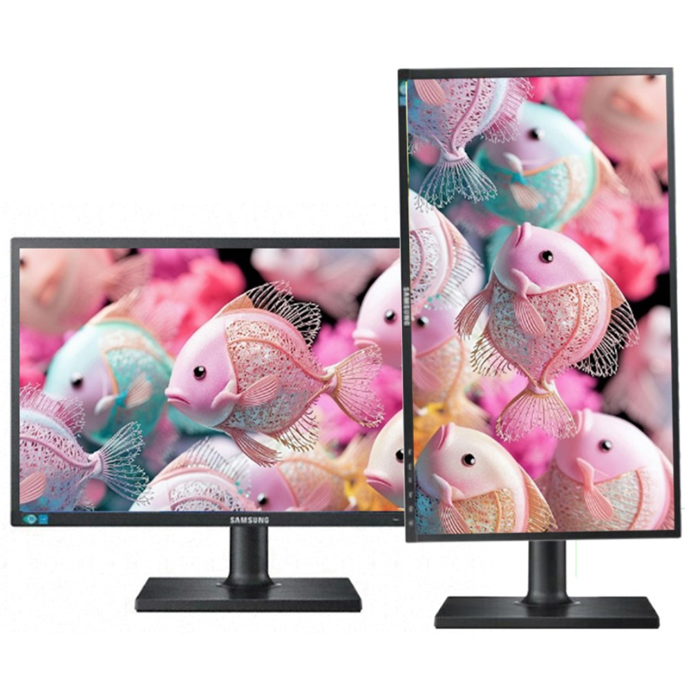 삼성 S22C450 피벗 22인치 모니터 LED 높낮이 벽걸이 사무용 업무용 중고, 61cm, S24C45K 66,000원