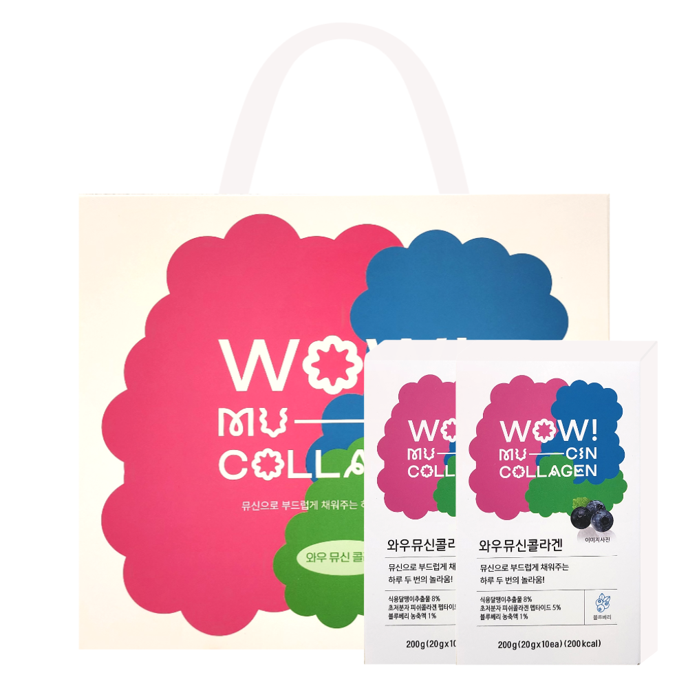 진가람 와우뮤신콜라겐 비타민C 초저분자피쉬콜라겐 블루베리, 120개, 20g 108,110원