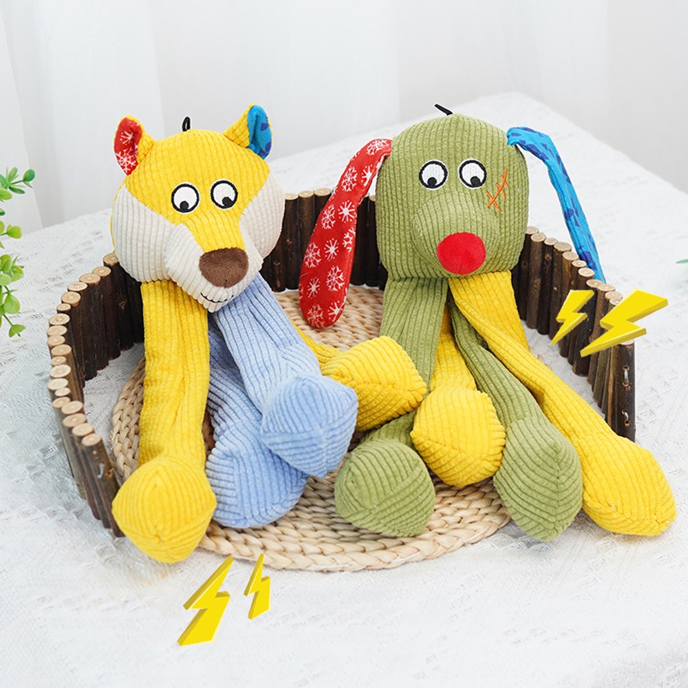 NUTRIVIO 반려견 장난감 봉제인형  발성  분리불안훈련  터그놀이 대형견 강아지 이갈이 장난감 10,900원