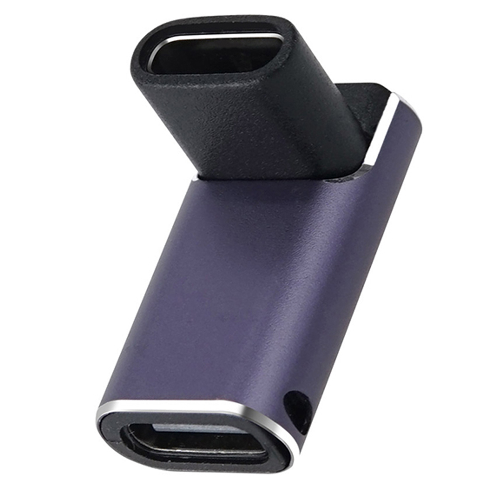 YTEK USB4 Gen3x2 240W 40Gbps 8K OTG C타입 90도 F/F 연장 젠더 4,300원