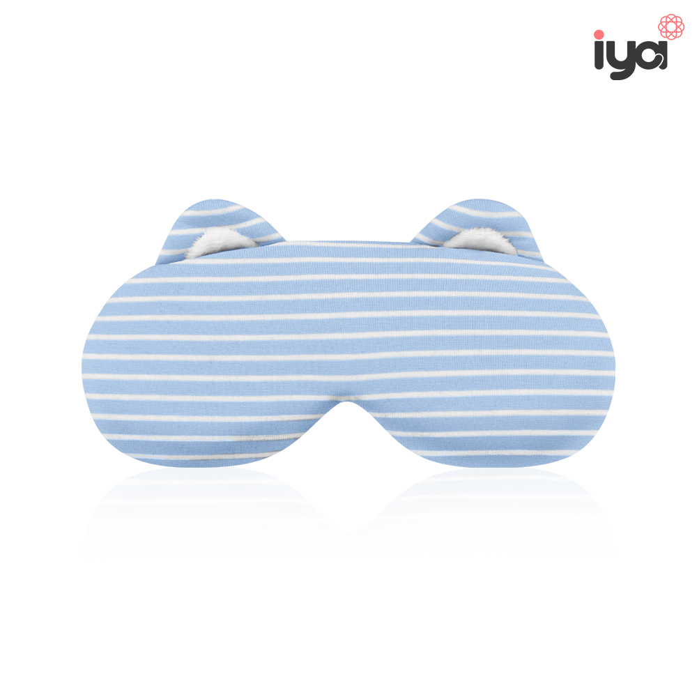 IYA 이야 온열안대 하늘색 CEH-1022 수면 안대 눈 피로 숙면 찜질기 23,900원