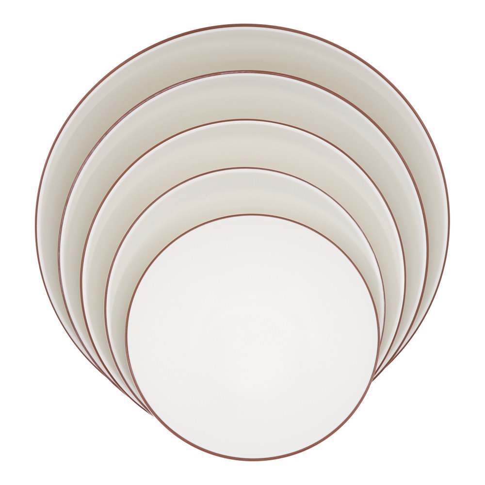 다다홈 멜라민 그릇 식기 밥그릇 업소용 식당 코드 공기 7볼, 30개, G-9647 브라운 174,000원