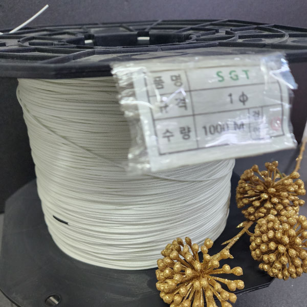 실리콘튜브/글라스튜브/SGT튜브 1mm(파이) 1M절단 무료배송/석면튜브/변압기절연제 3,240원