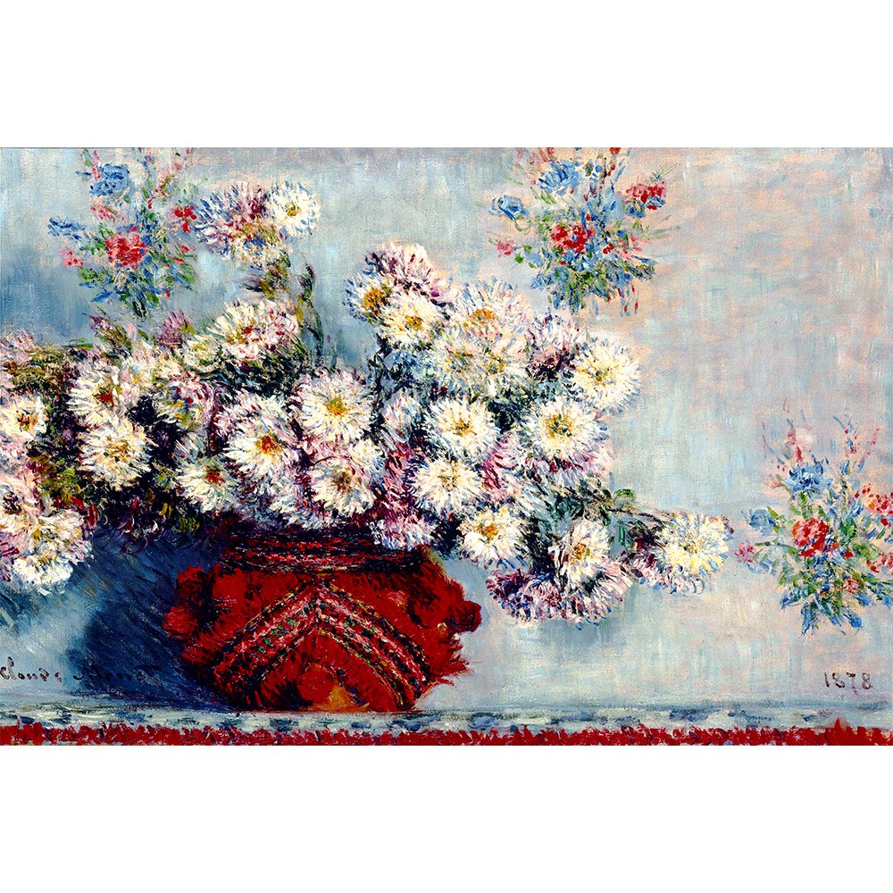 코나 주방아트보드 신혼부부 집들이 개업 선물 이벤트 모네 - 국화꽃 73,100원