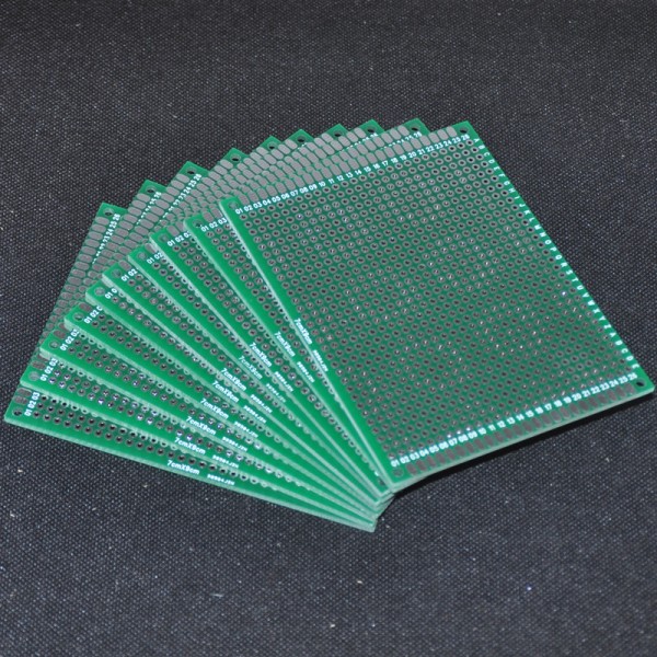 주석 도금 범용 브레드보드 프로토타입 납땜리스 PCB 보드 FR4 양면 7x9cm 70x90mm 5 개 19,000원