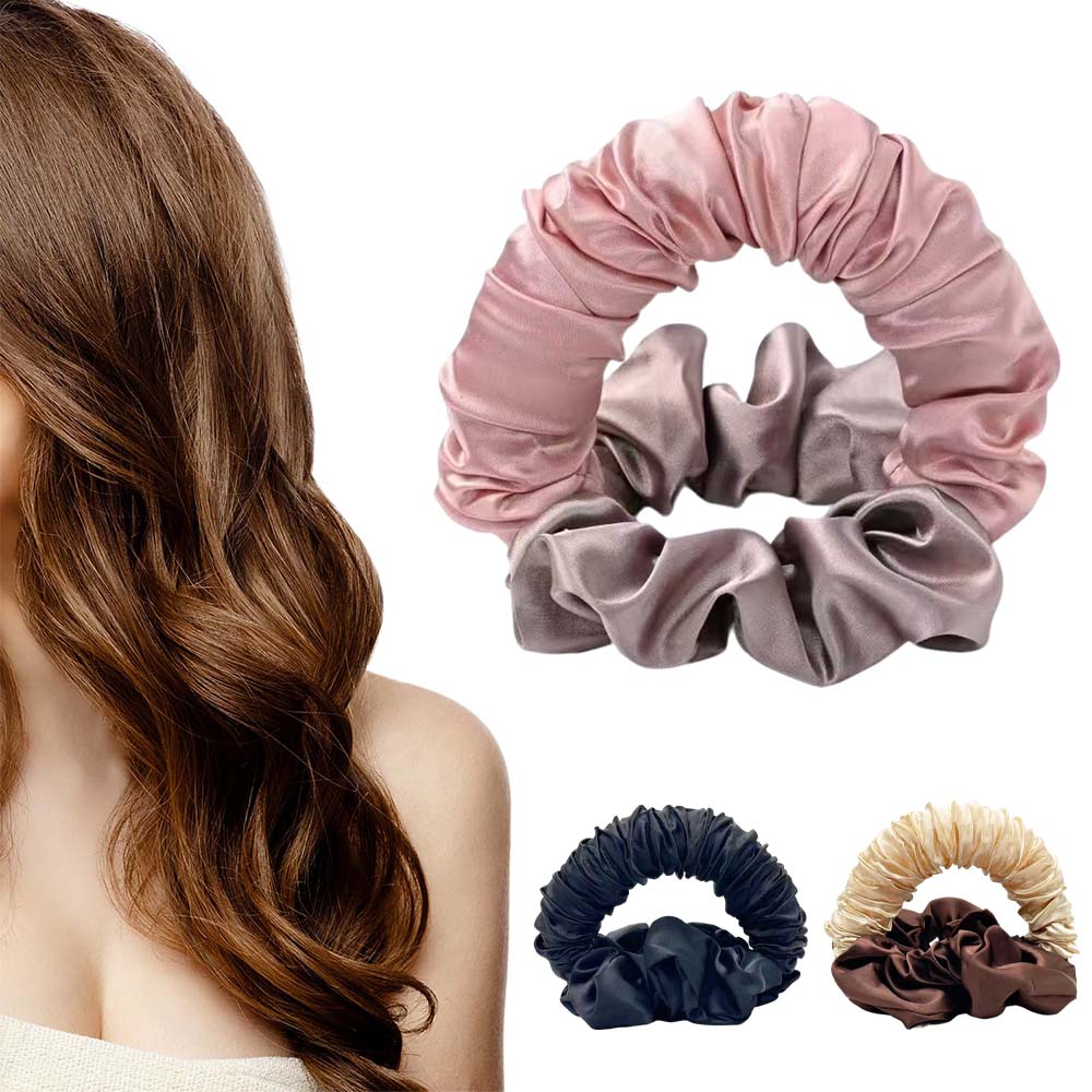 루베이 2in1 셀프 헤어롤 구르프 + 곱창 머리끈 강력 고정 오래가는 웨이브 수면/운동/여행, 1개, 핑크색 9,900원