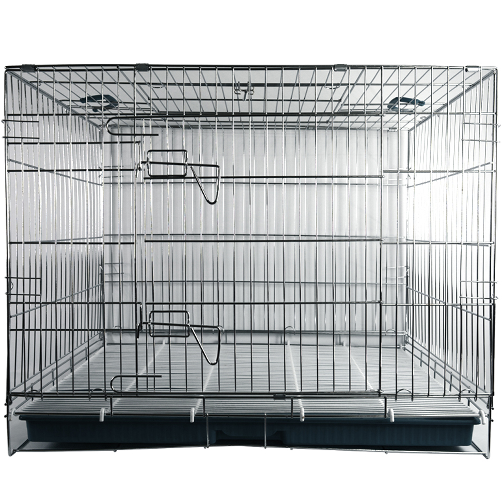 홈도그 반려동물 사각케이지 크롬철장 HD FB507K, 은색, 1개 34,580원