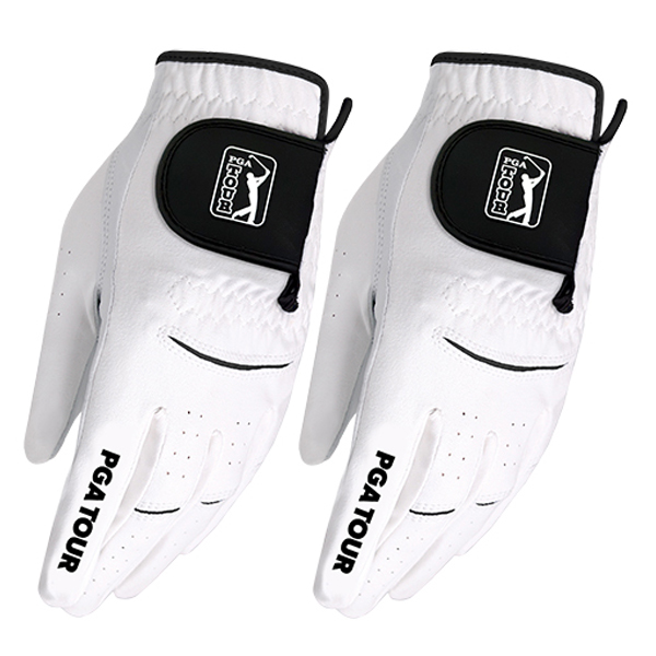 PGA투어 남성용 반양피 맥스 핏 골프장갑 왼손용 16,570원