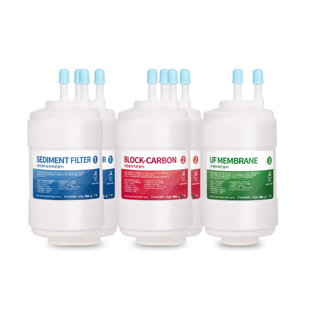 [호환] 필터탑스 제조 쿠쿠 CP-PS011G 호환 정수기 필터 8개월관리세트 49,900원