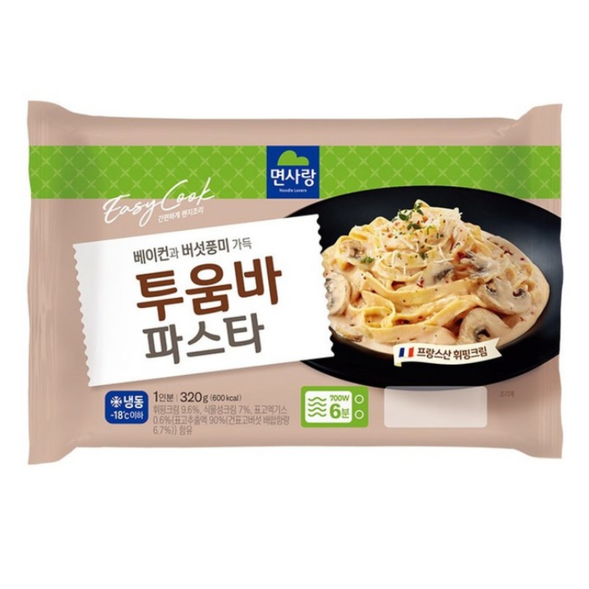 [면사랑] 투움바파스타 320g, 5개, 5개, 320g 19,900원