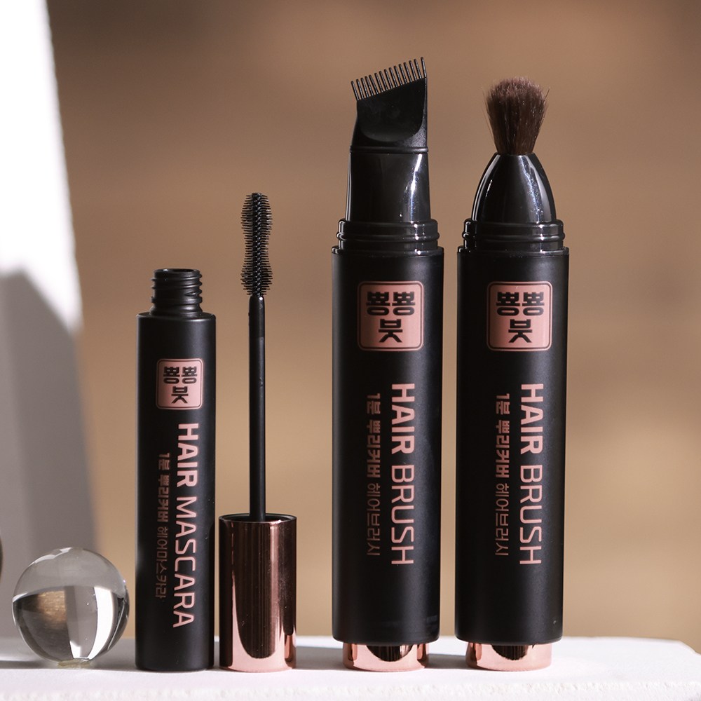 [인포벨]애드크로스 홈쇼핑 뿅뿅붓 골드 새치 염색 새치 커버 1분 뿌리 헤어 마스카라 틴트 스틱 흰머리 염색, 현재가 54,800원