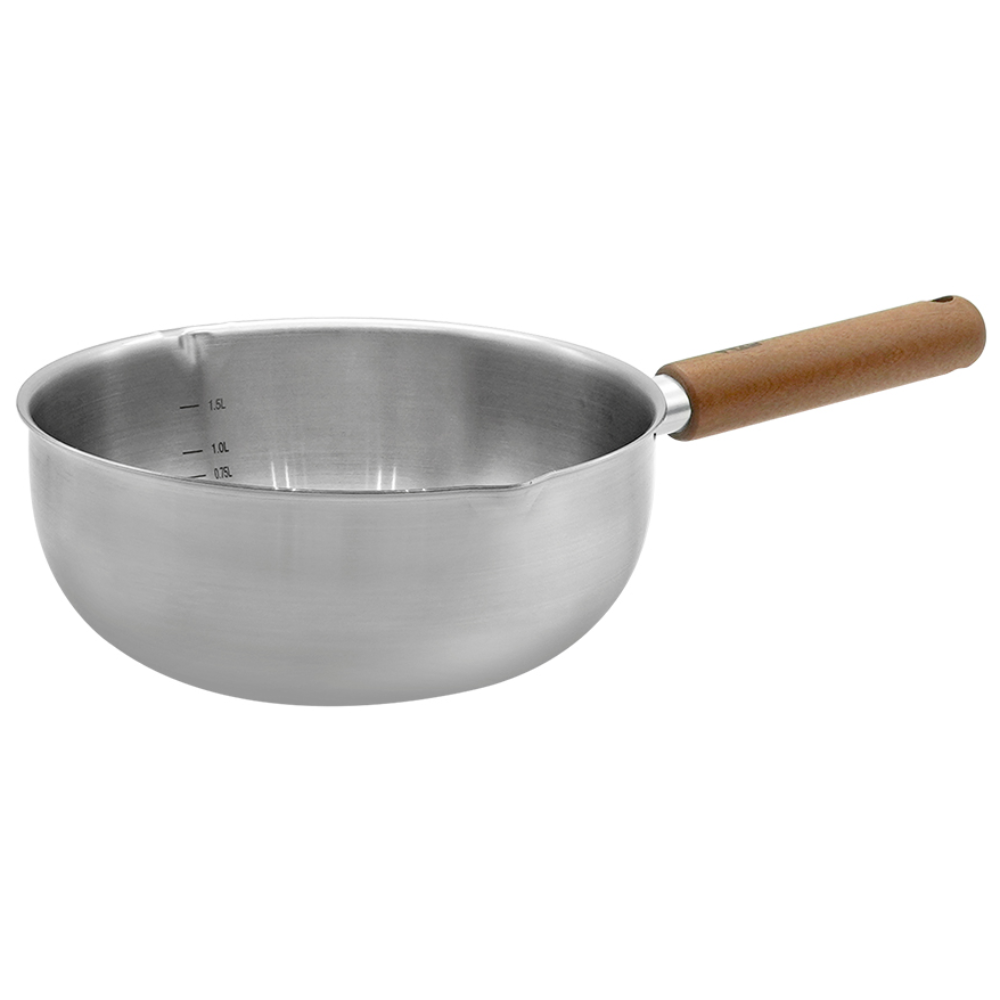 제이비홈 Woody 우디 IH 스텐 멀티팟 편수 냄비, 1개, 18cm 37,600원