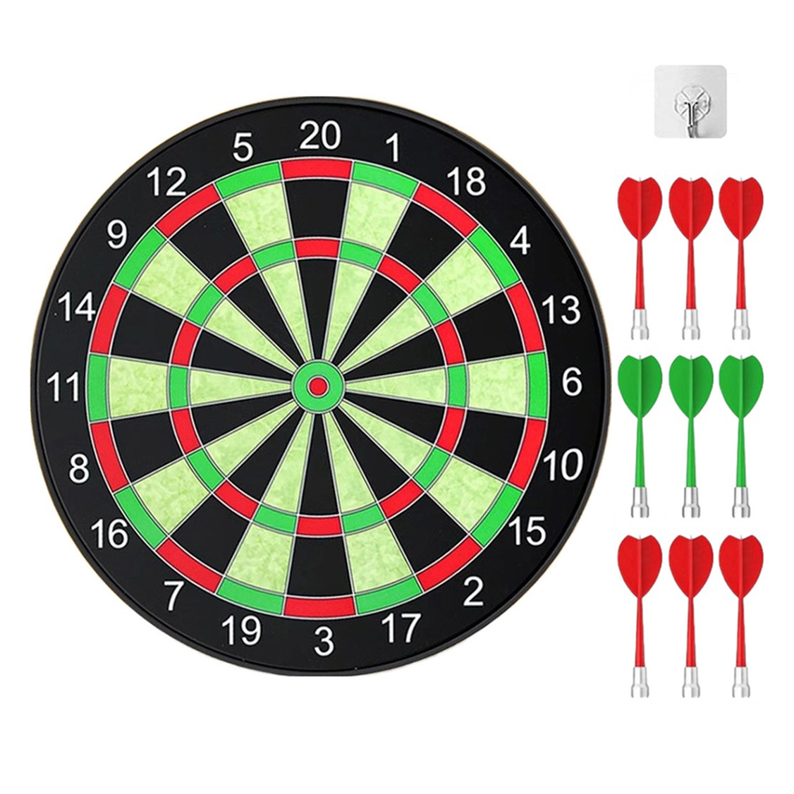 디에스트레이딩 깔끔한 다트 하드보드 + 강자성 다트 9p + 걸이 세트 22,700원