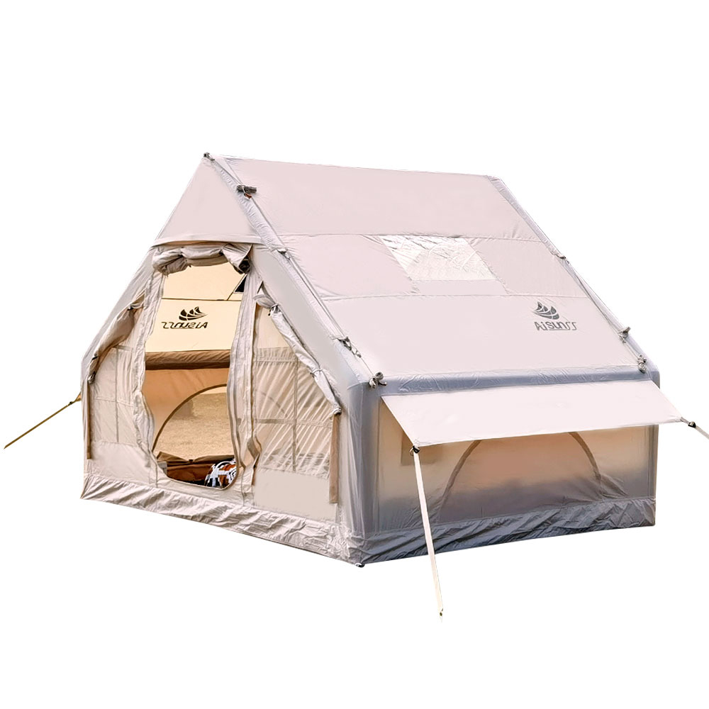 아이순스 에어텐트 캠핑텐트 원터치텐트 감성 글램핑 텐트 가족텐트 거실형, 베이지, 3-4인용 415,000원