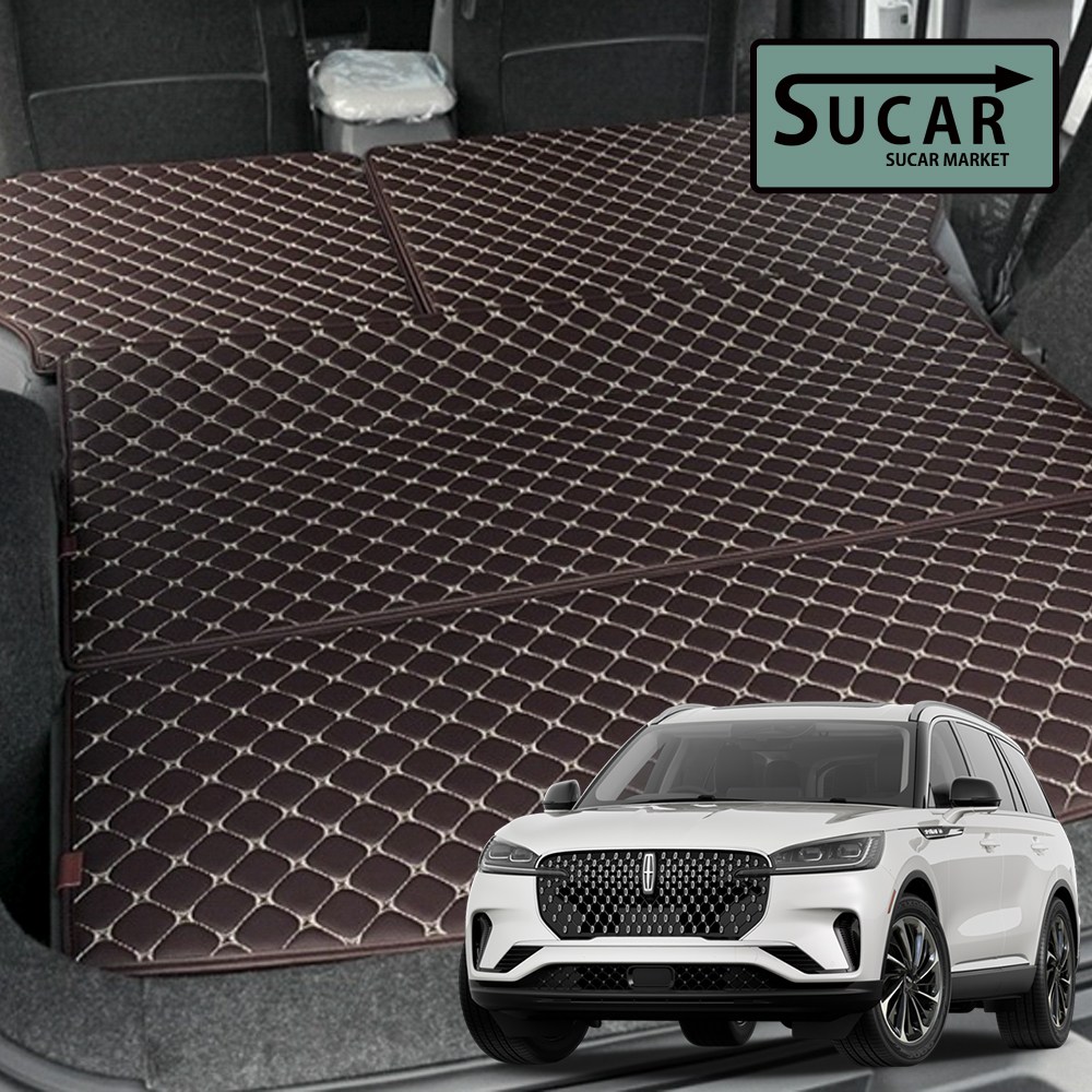더블유엠카 2025 링컨 에비에이터 페이스리프트 퀄팅 트렁크매트 가죽 바닥 등받이 2+3열+트렁크 6인승 70,300원