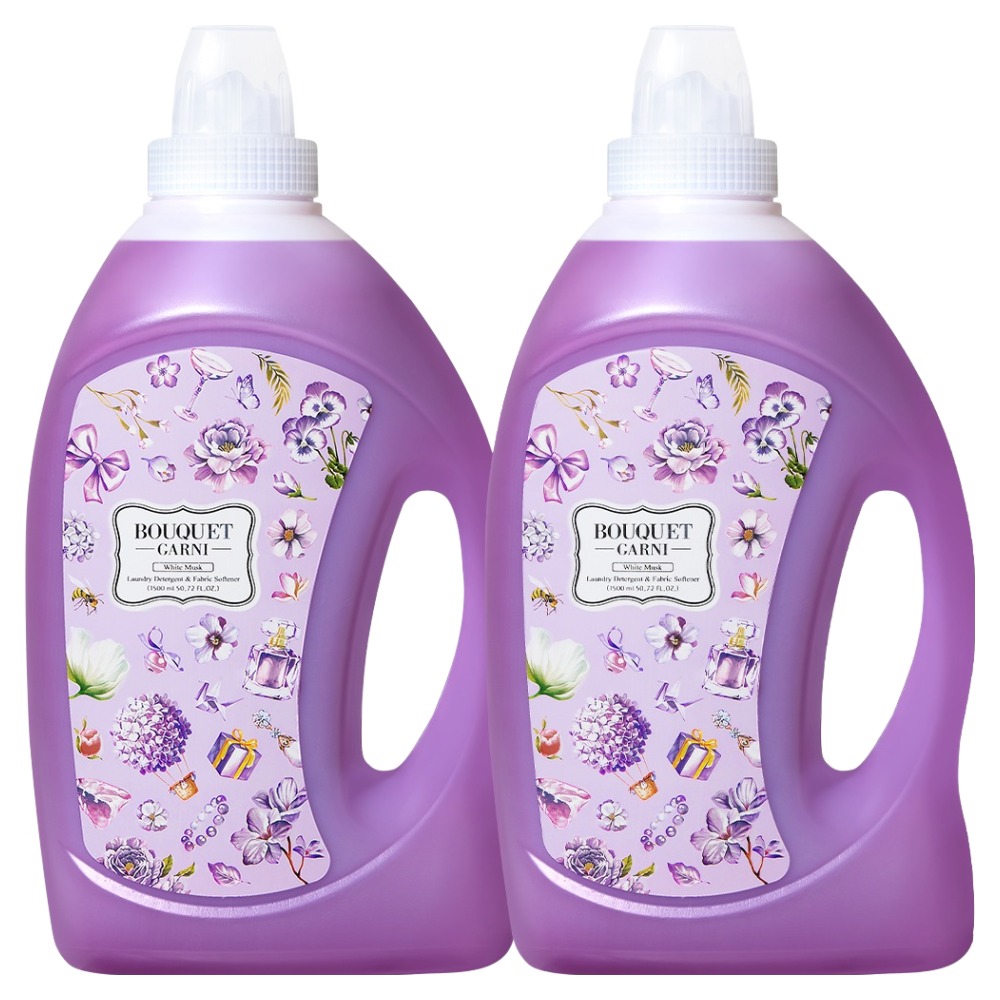 부케가르니 딥 퍼퓸 올인원 세탁세제 & 유연제 화이트머스크 15,900원