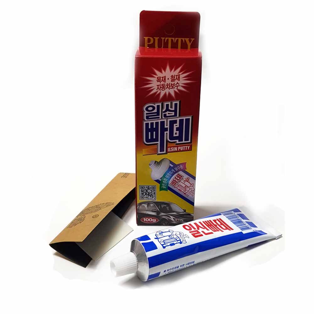 위니스토어 일신 자동차 보수용 퍼티 100G 차량도색, 1개 3,300원