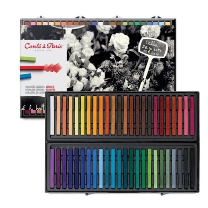 콘테 고급소프트스틱파스텔 48색 99,000원