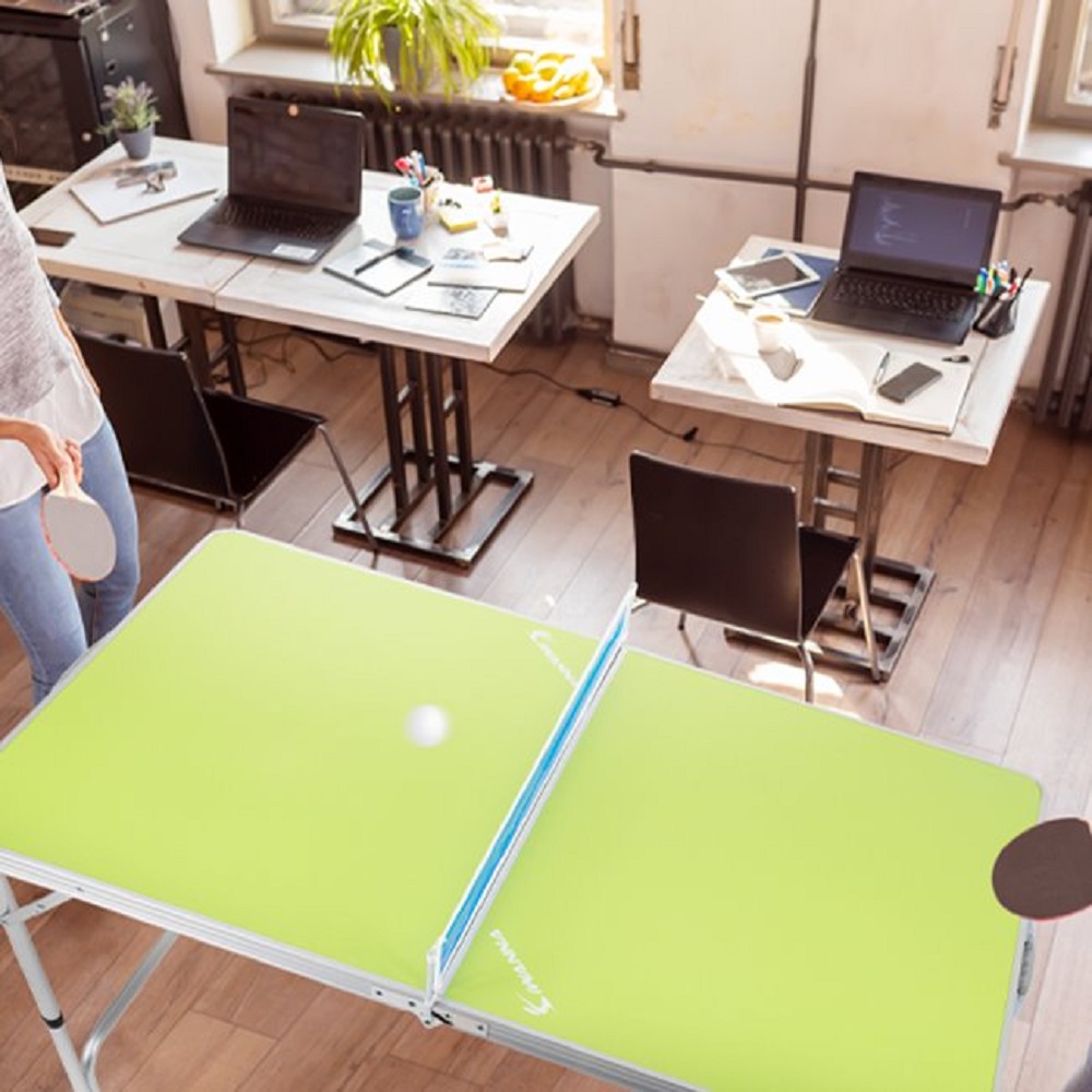 아이워너 접이식 미니 탁구대 - 중형 / 거실 사무실 야외에서 활용  높낮이 2단 기능 119,000원