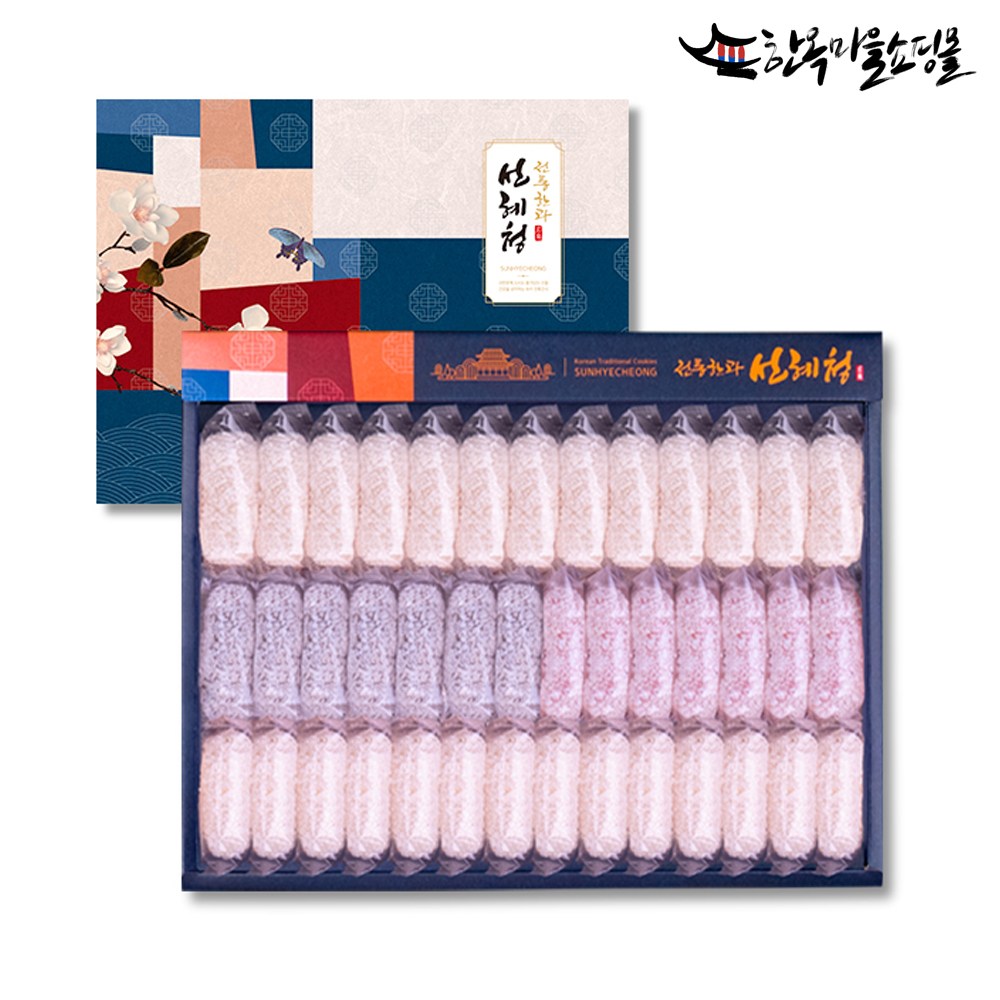 선혜청 명인 한과 세트 장인 수제 유과 명절 선물, 1개, 1.25kg 26,490원