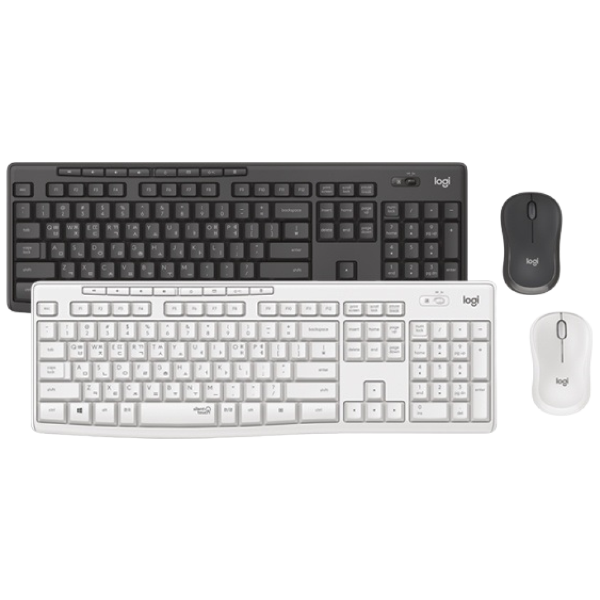 [파이브온] 로지텍 무선 키보드 마우스 세트 MK295 블랙 화이트, 블랙 52,900원
