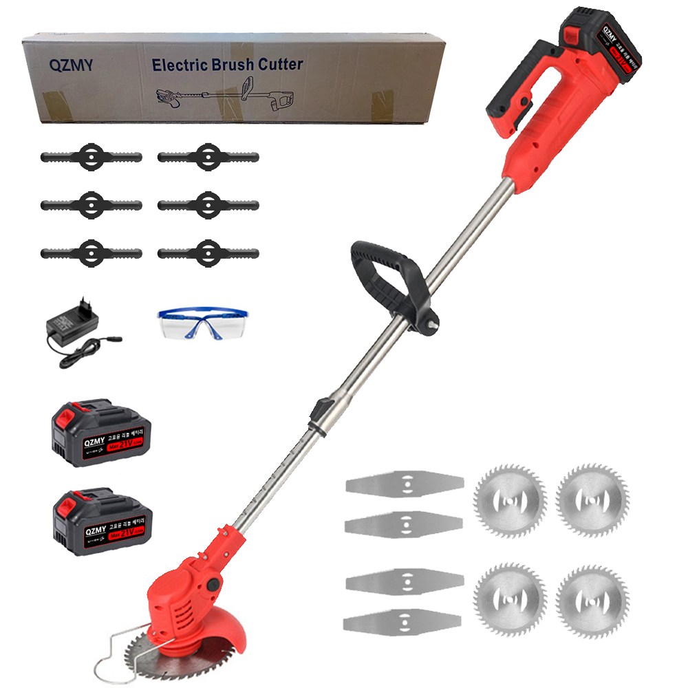 [QZMY] 독일기술 무선 충전식 예초기 전동 21V 벌초 고출력 셋트, 1세트 89,000원