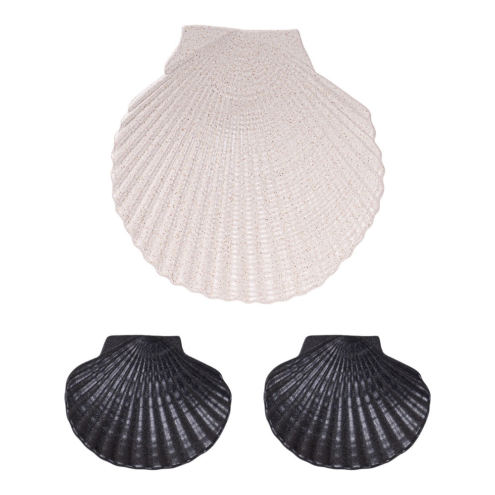 온도아리아 가리비접시 브런치 파스타 플레이팅 그릇 대형 1개+중형 2개 세트 68,900원