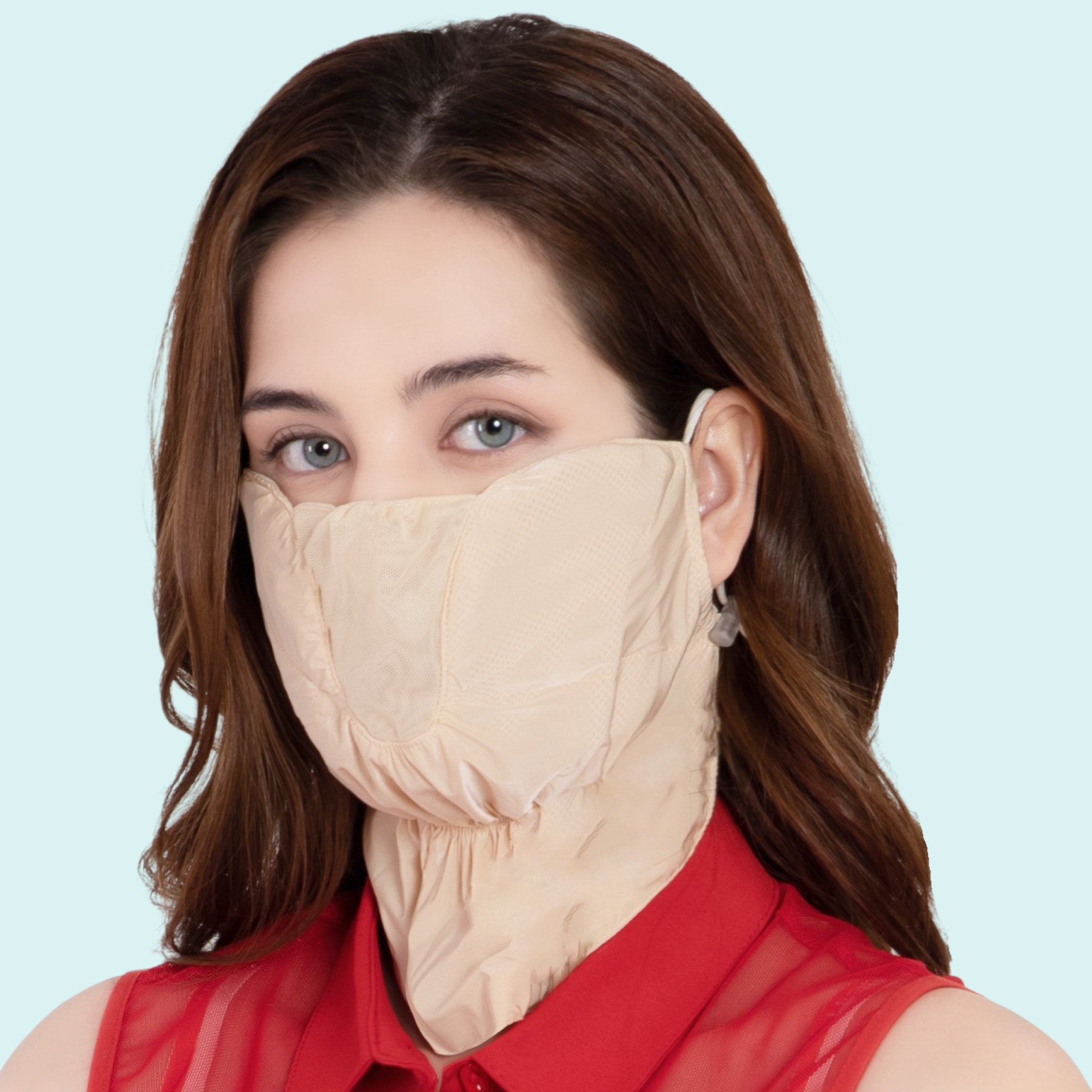 휴스토니 국산 C4 골프 마스크 99% 자외선차단 얼굴햇빛가리개 24,500원