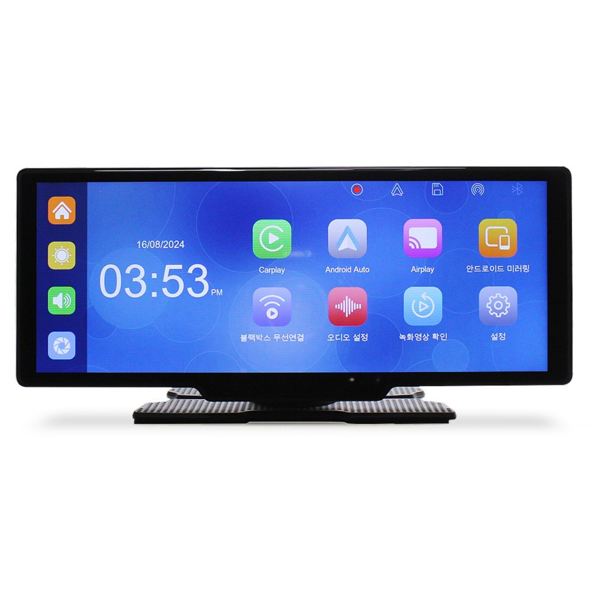 아이소라 AI 무선 카플레이 모니터 대화면 네비게이션 애플 갤럭시 안드로이드오토 호환, 단일, 카플레이(CM001)+후방카메라/메모리카드64GB 185,600원