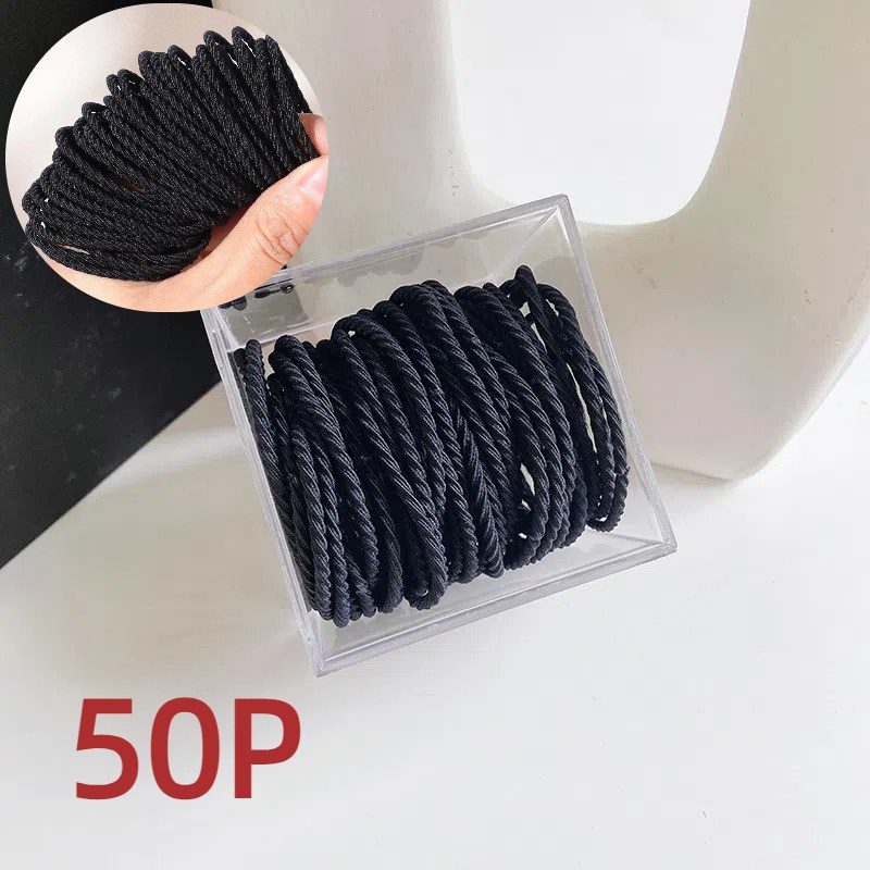 Equator 여성용 대용량 무매듭 데일리 심플 꼬임 헤어끈 5,100원