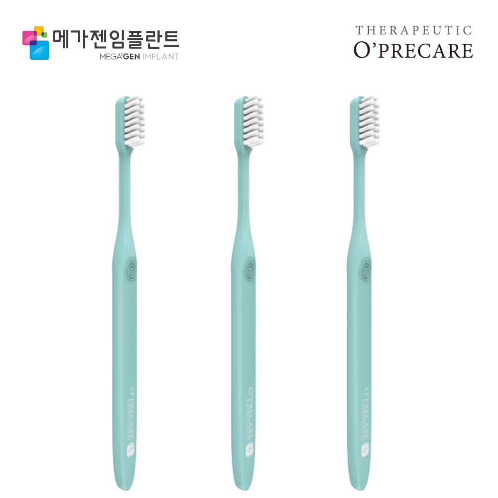 메가젠 오프리케어 치과칫솔 슬림 이중 미세모, 1개, 3개입 14,500원