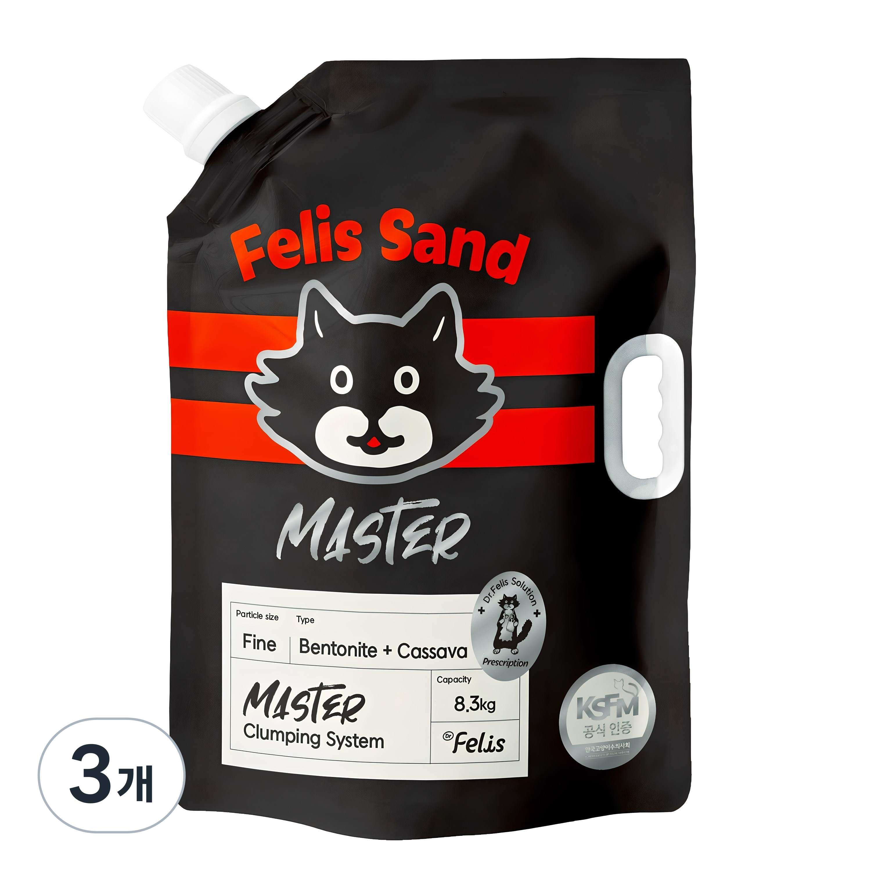 닥터펠리스 응고형 마스터 고양이 모래 85,200원