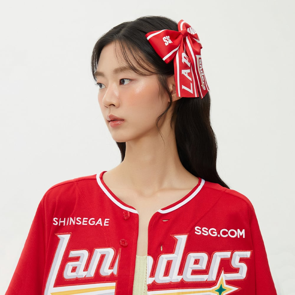 랩 LAP x KBO SSG랜더스(원정) 레터링 리본핀 AR7GA362 9,900원