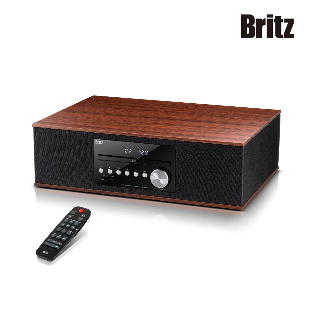 브리츠BZ-T7750 블루투스 CD플레이어 FM라디오 USB재생 알람 라디오 179,000원