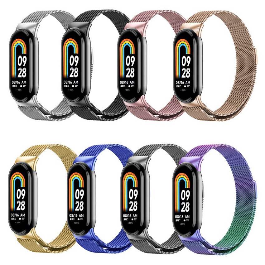 샤오미 미밴드9 / 8 밀레니즈 스트랩 마그네틱 메탈 루프 밴드 시계줄 6,900원