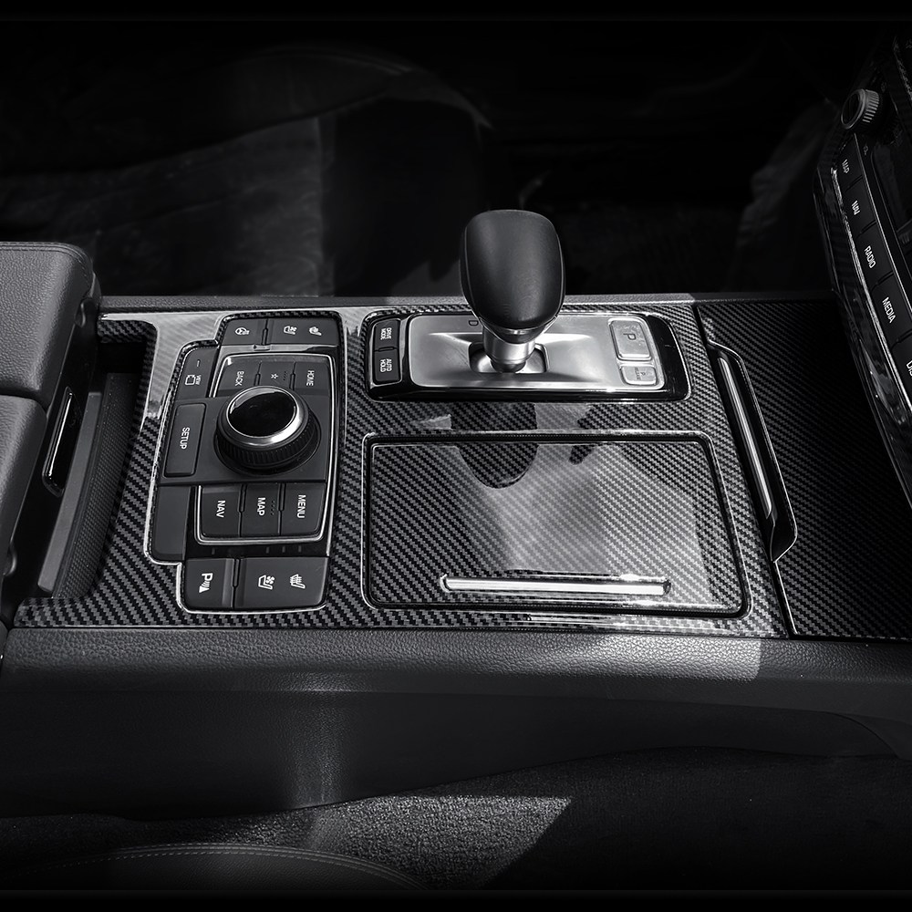 더블랙 호환 G80 DH 스포츠 실내 튜닝 용품 기어패널 커버 카본 몰딩 호환 54,500원