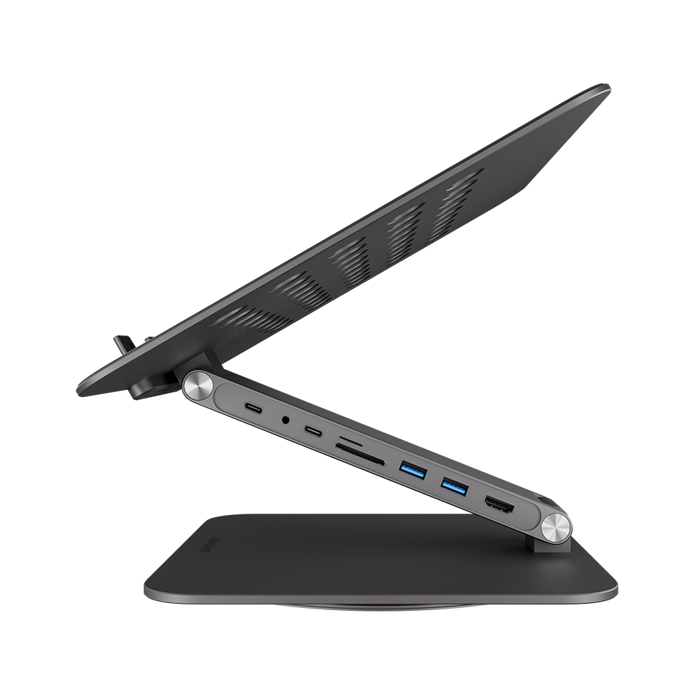니케 Lapfit H8 8in1 허브 360도 회전 알루미늄 노트북 맥북 거치대 스탠드 받침대, 1개, 스페이스그레이 169,000원