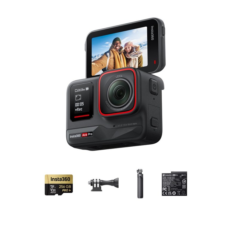 Insta360 Ace Pro [Amazon  11.3 & 5nm AI  AI   4K120fps  2.4  AI  한정] 유익 세트 방수 액션 555,980원