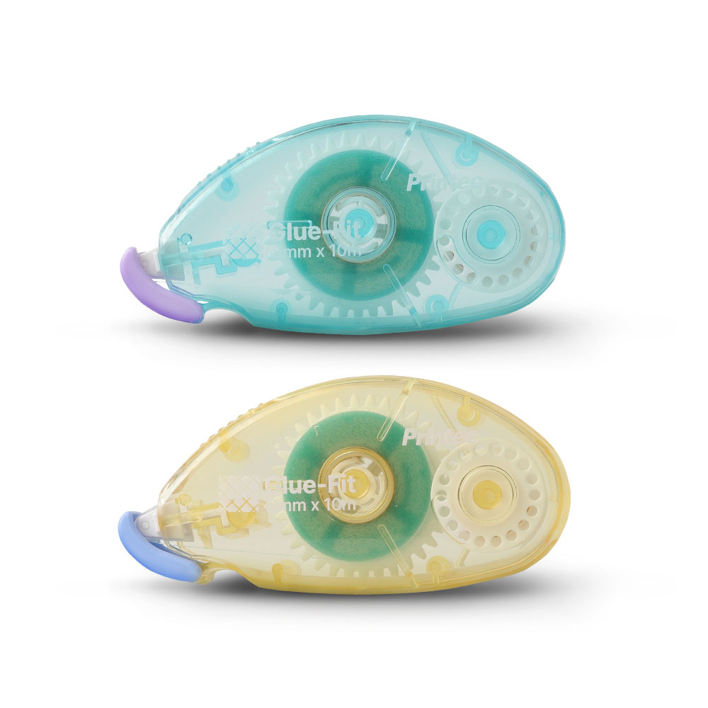 프린텍 끊기지않는 몽글 풀테이프 1박스 (12입) (8mmx10M), 옐로우 21,000원