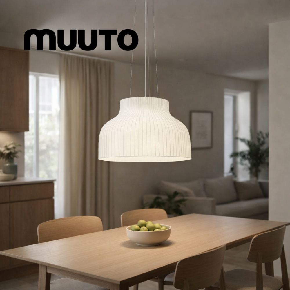무토 스트랜드 펜던트 램프 Open 60 식탁 테이블 카페 주방 거실 인테리어 명품 조명, White (Cocoon) 1,450,000원