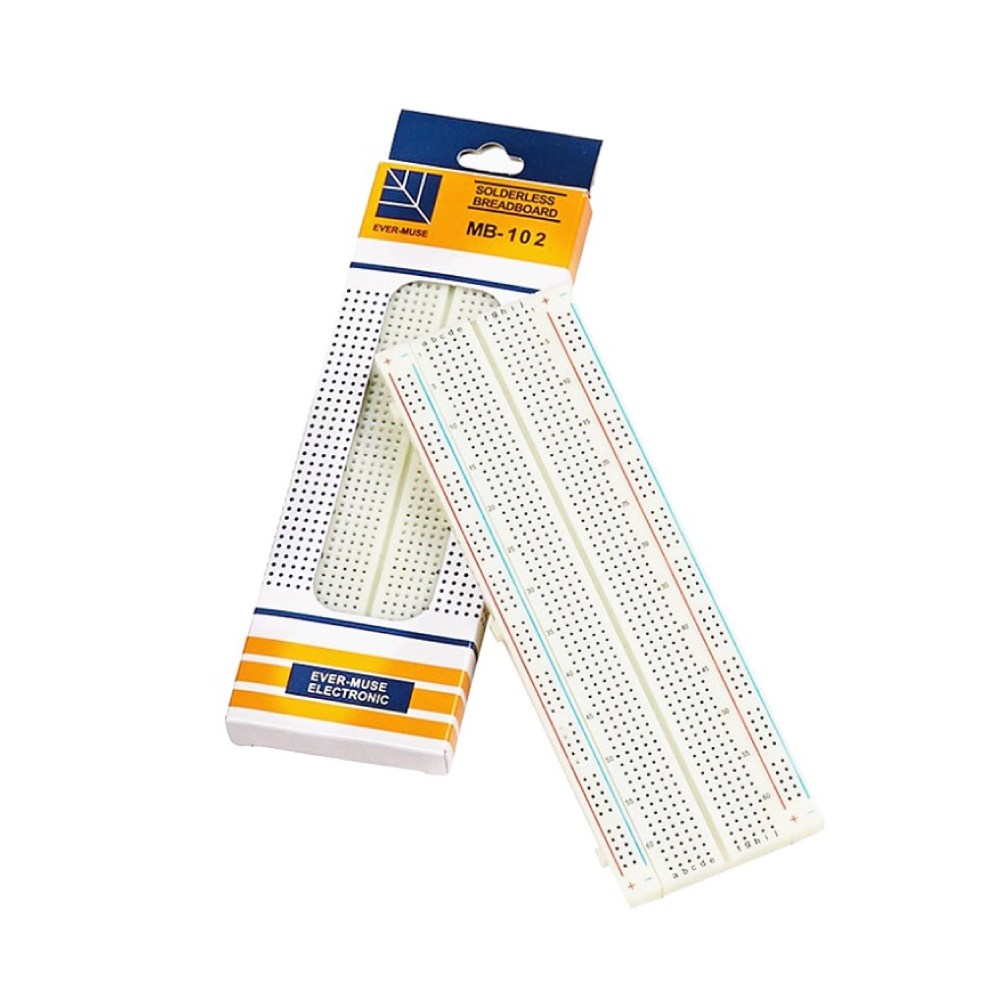 브레드보드 830홀 (Full Size Breadboard 830 tie-points) 1,500원