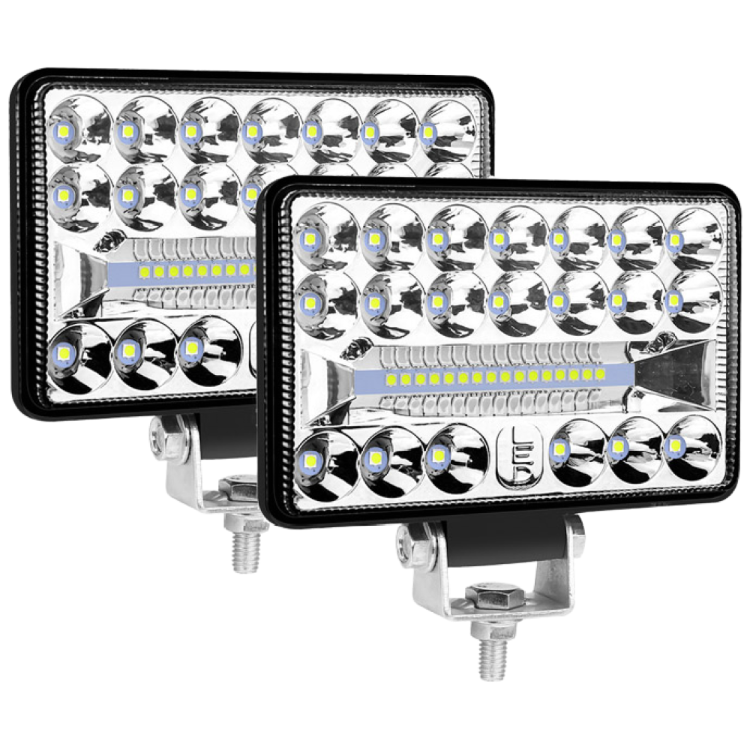 5인치LED등/12V/24V/2WAY/안개등/광폭등/서치라이트/작업등/오토바이/화물차/중형트럭/중형기계/농기계/화이트/옐로우/램프/확산형/레이싱/겸용, 1세트 19,800원