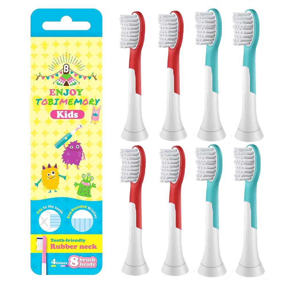 하루앤픽 필립스 어린이 전동 칫솔모 리필모 키즈 7세이상, 2세트, 키즈 칫솔모 4개 13,990원