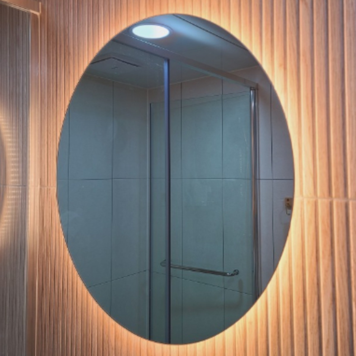 [예원거울] LED 원형 500, 600, 700, 800, 간접 조명 미용실 화장대 욕실 인테리어 세면대 거울 벽거울 벽면 주문 제작 65,000원