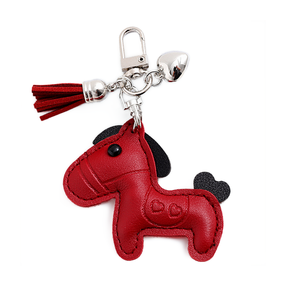 올리스트 말띠 붉은말띠 열쇠고리 가방 병오년 키링, 1개, 레드 8,800원