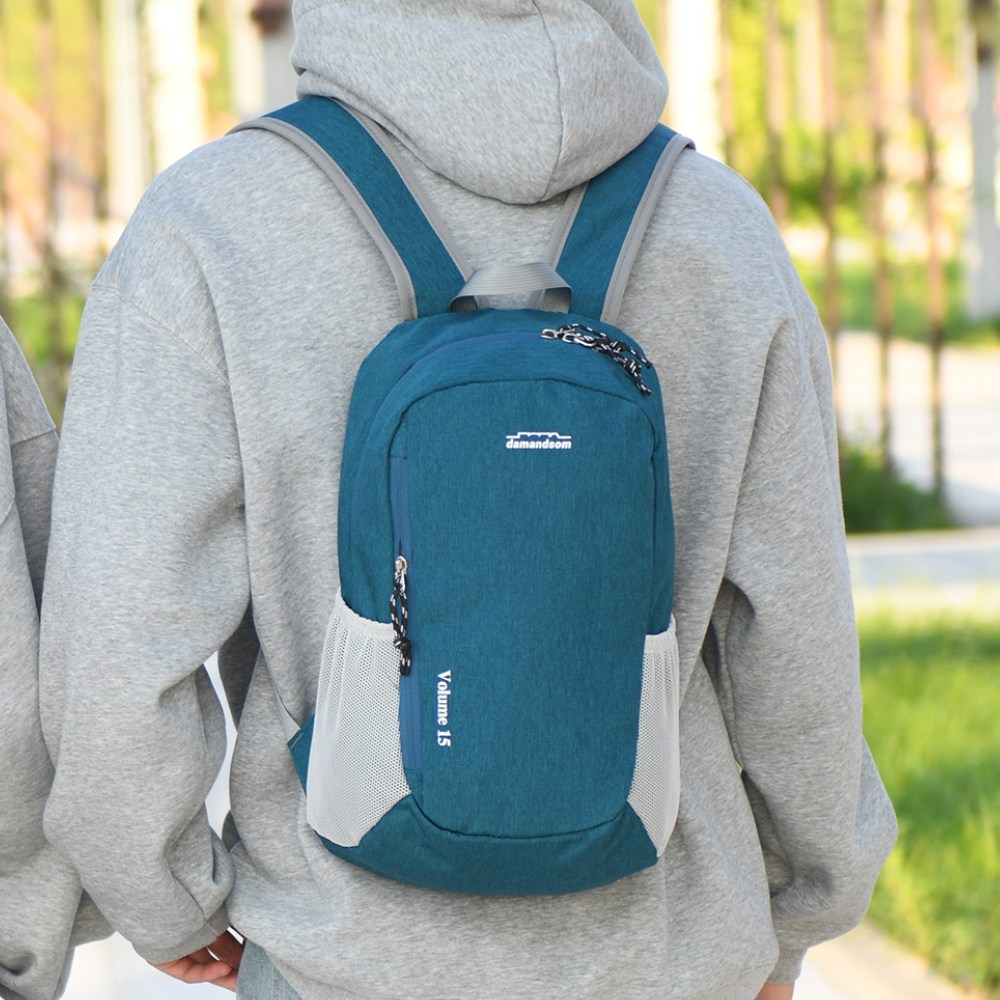 담앤드솜 담산 배낭 15L 남녀공용 백팩, 제이드블루 19,800원