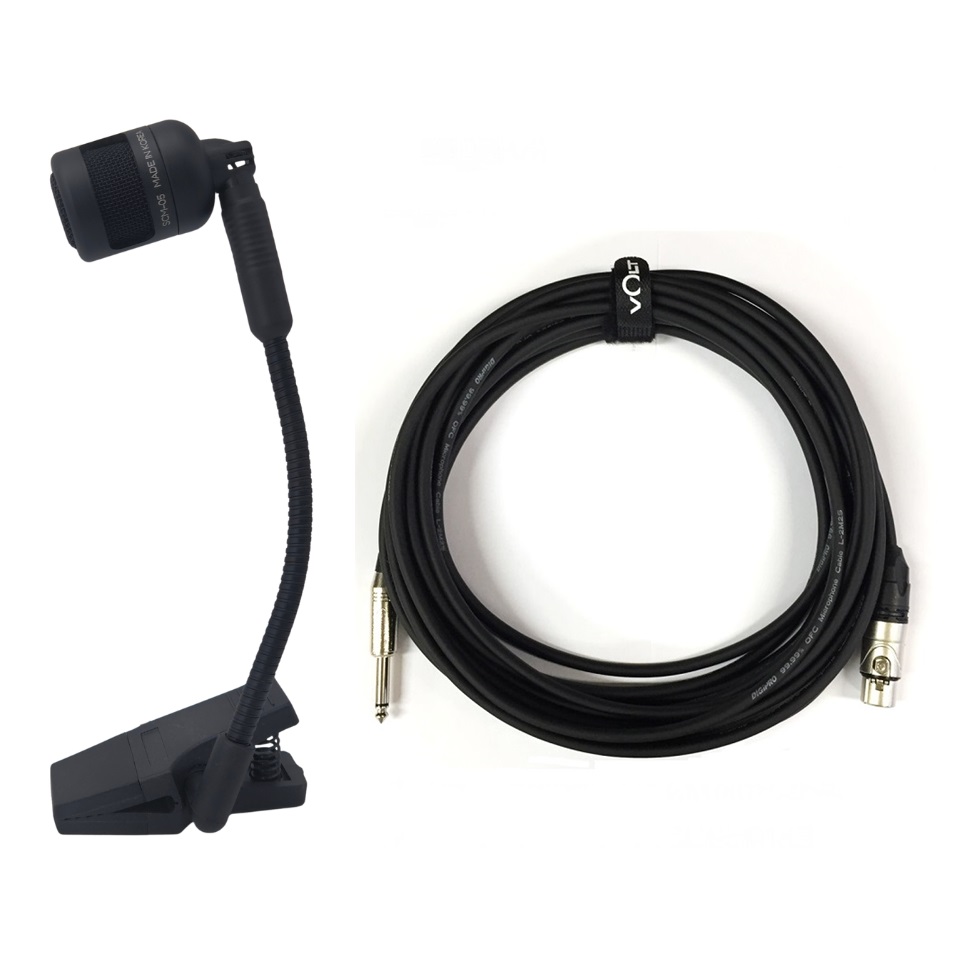 색소폰마이크 SCM-05 +10M케이블/55잭 SMIK 악기용마이크 콘덴서마이크 자바라마이크 SCM05 (밧데리타입) 130,000원