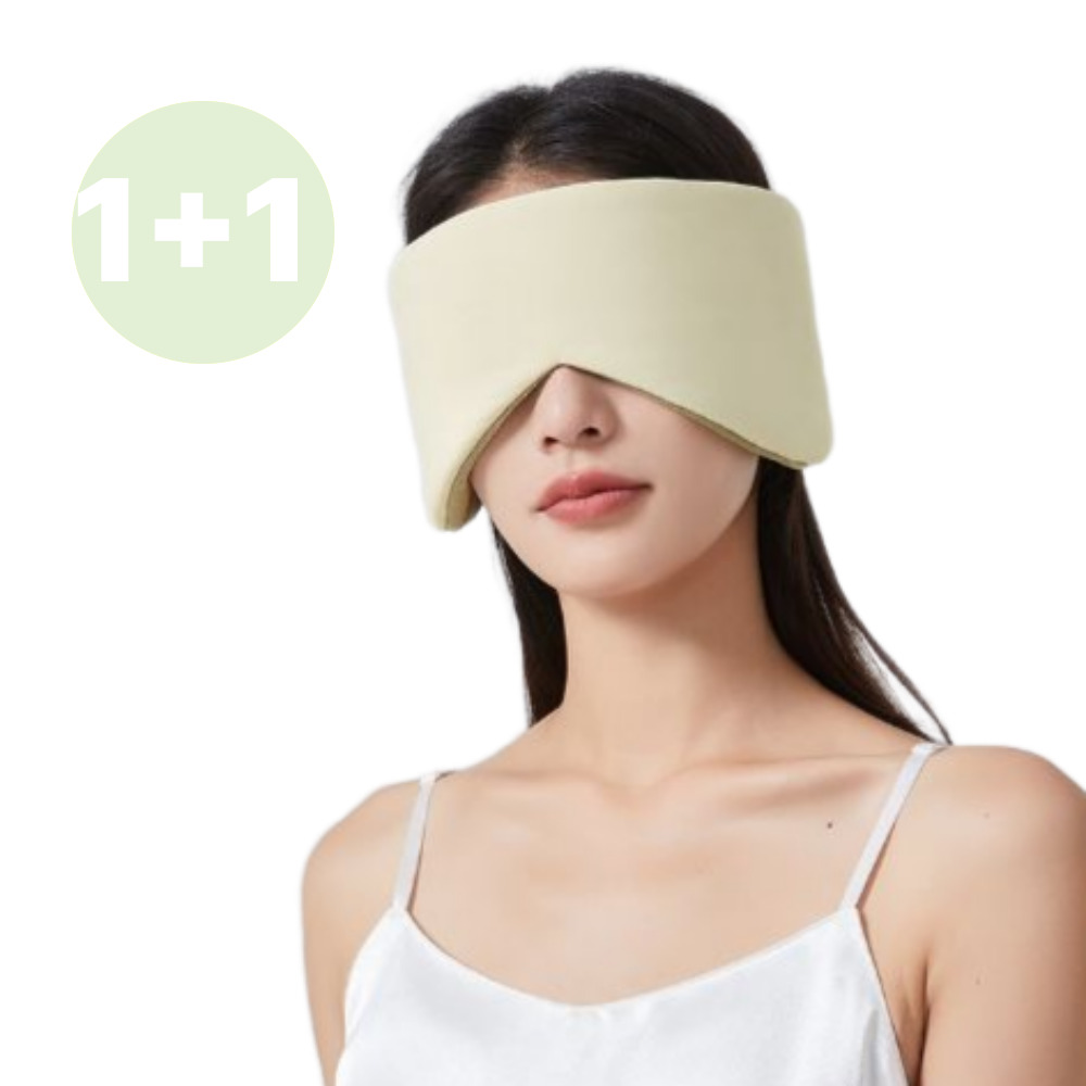 루나뷰링 1+1 암막 와이드 숙면안대 수면용 여행 잠 안대 눈가리개 8,800원